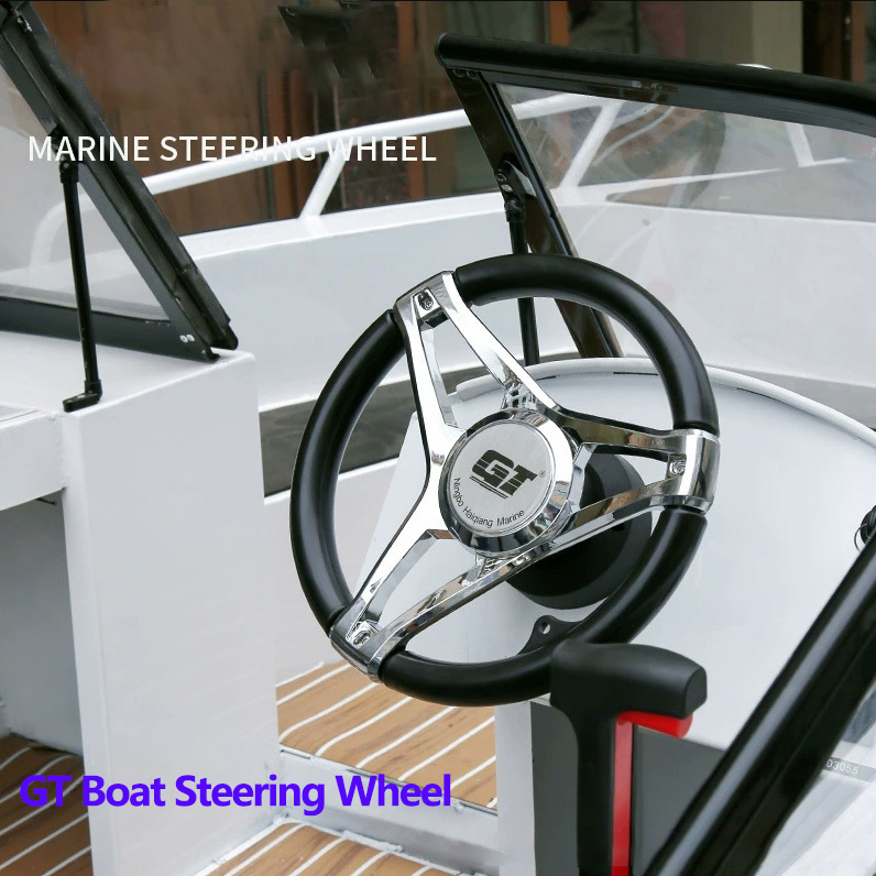 Fishing Boat Steering Wheel - ใหม่ GT เรือพวงมาลัยและพวงมาลัยไนลอนสําหรับ Marine ระบบพวงมาลัยอุปกรณ์เสริม