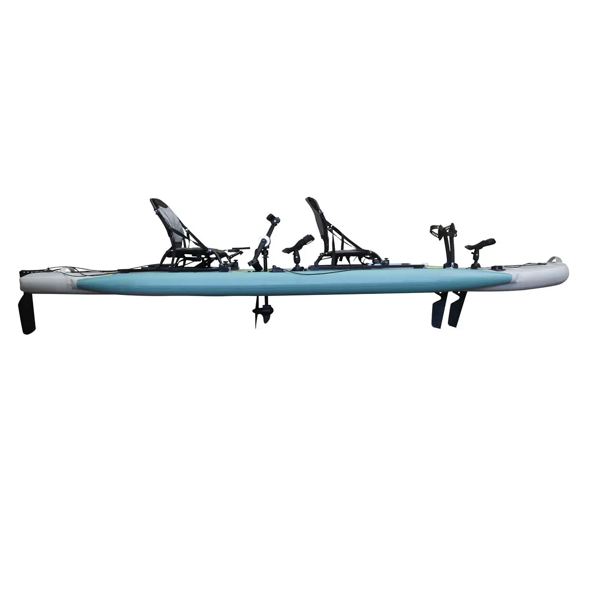 14ft Inflatable ตกปลาเรือแคนูเ - Fishing Boat Seat บทวิจารณ์และราคา