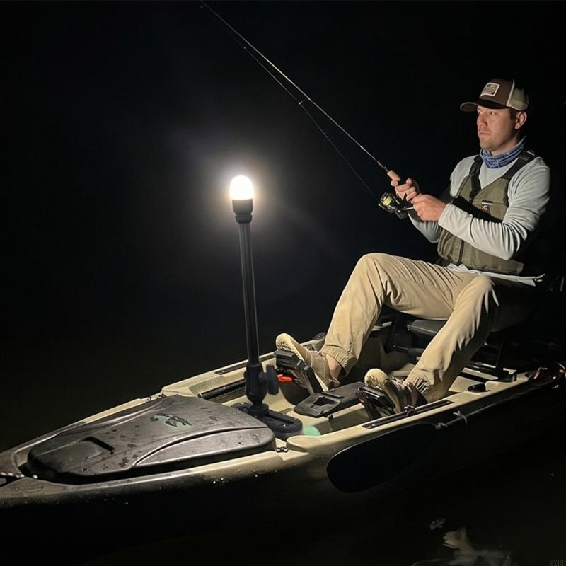 ไฟนำทางเรือคายัค LED ที่มองเห็ - Fishing Boat Navigation Light บทวิจารณ์และราคา